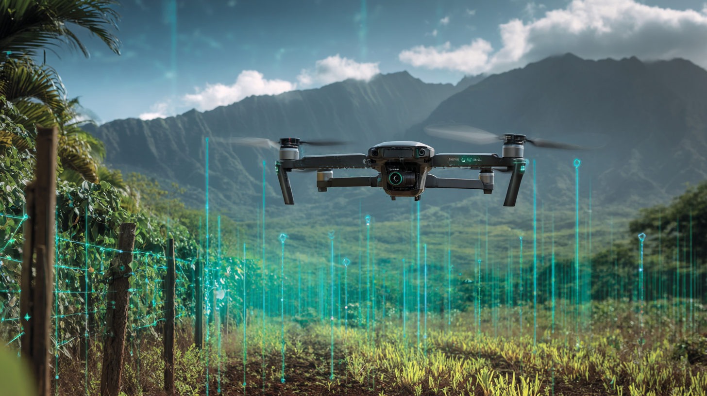 Drone helping agriculture and farming with technology